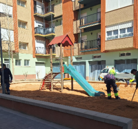 Nuevas actuaciones de acondicionamiento y mejora de zonas verdes en Caudete