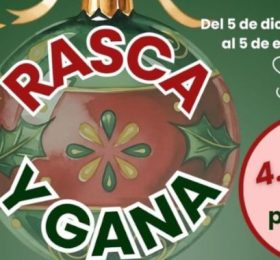 Lanzamiento de la campaña “Rasca y Gana” para el fomento del comercio local en estas navidades