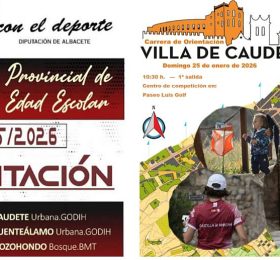 Caudete se convierte en el epicentro de la orientación provincial con la Carrera “Villa de Caudete”