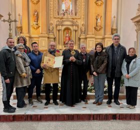 El M.I. Ayuntamiento de Caudete conservará un acta de la recepción de la reliquia de San Blas