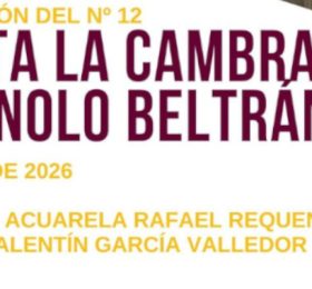 Presentación del número 12 de la revista La Cambra en el Museo de la Acuarela Rafael Requena