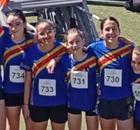 Las EDM Caudete suman cuatro nuevos oros en el Campeonato Provincial de Atletismo