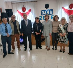 Presentación de la Dama de Honor 2026 en el Centro de Mayores