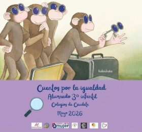 El alumnado de Infantil de Caudete disfruta del cuentacuentos “La historia de los bonobos con gafas” dentro del programa educativo municipal