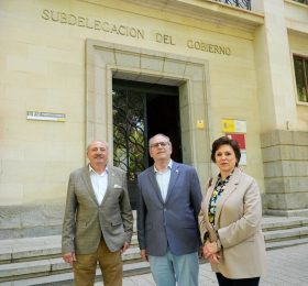 Reunión con el subdelegado del gobierno para mejorar la seguridad en caudete