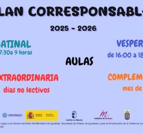 La Concejalía de Familia, Bienestar e Igualdad Social finaliza la edición 2025-2026 del Plan Corresponsables con 148 menores atendidos