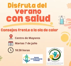 “Disfruta del Verano con Salud”, consejos frente a la ola de calor