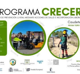 Se abre una nueva edición del programa “Crecer” 2026 para jóvenes