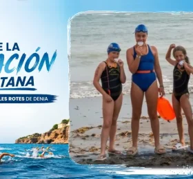 Éxito de la natación caudetana en la III Travesía Les Rotes de Denia