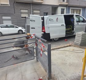 Se avanza en la clausura de los soterrados y se plantea trasladar los contenedores del colegio Gloria Fuertes a la zona de la Almazara