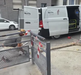 Se avanza en la clausura de los soterrados y se plantea trasladar los contenedores del colegio Gloria Fuertes a la zona de la Almazara