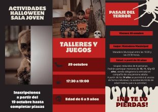 Halloween: Talleres y juegos infantiles